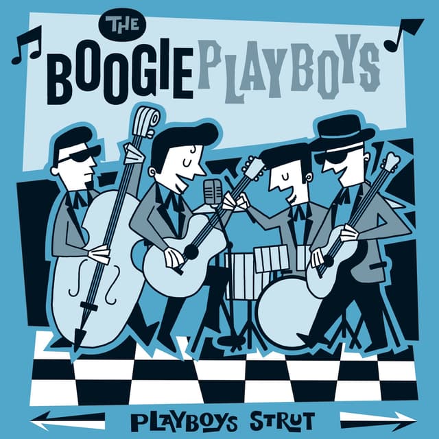 Album cover art for Playboys Strut