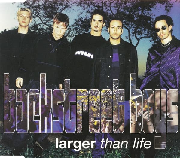 Album cover art for Larger Than Life