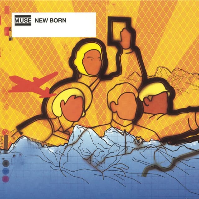 Album cover art for New Born
