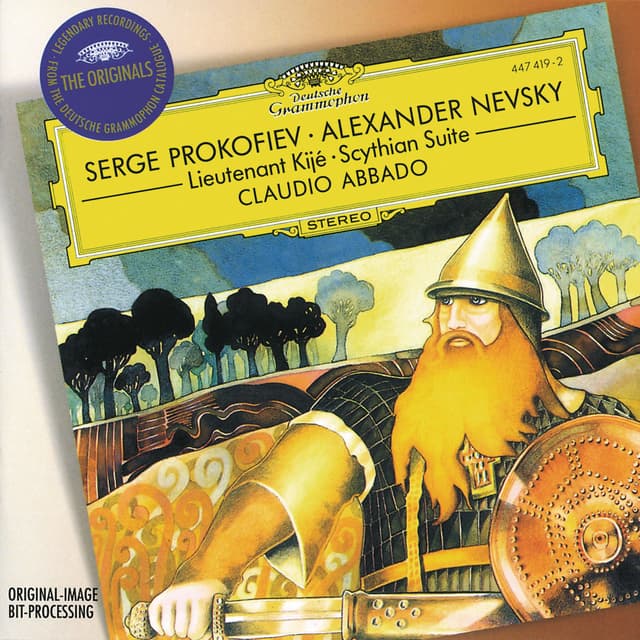Album cover art for Prokofiev: Alexander Nevsky; Scythian Suite; Lieutenant Kijé