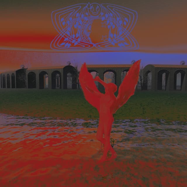 Album cover art for Empty Hiding World