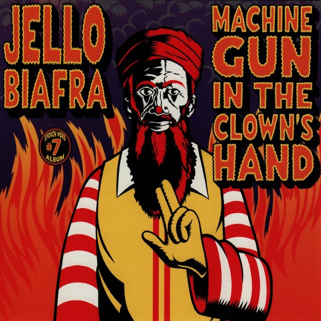 Album cover art for Machine Gun in the Clown's Hand