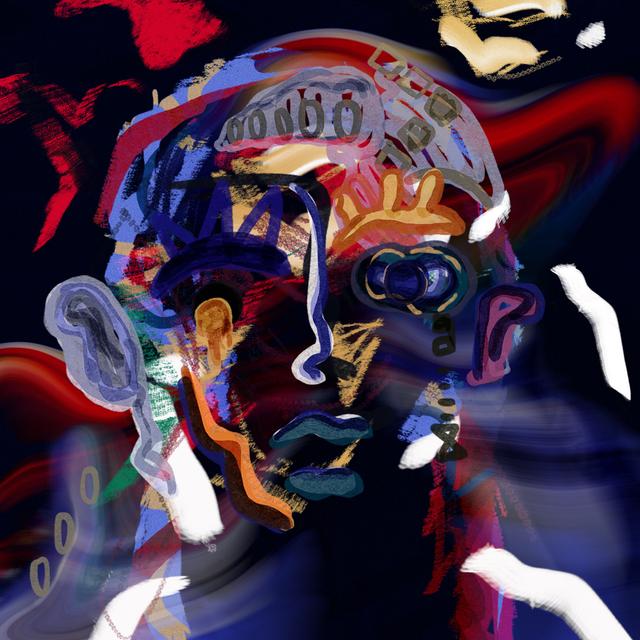 Album cover art for Blue
