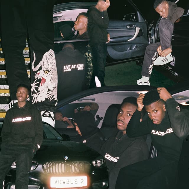 Album cover art for vowels: excerpt two