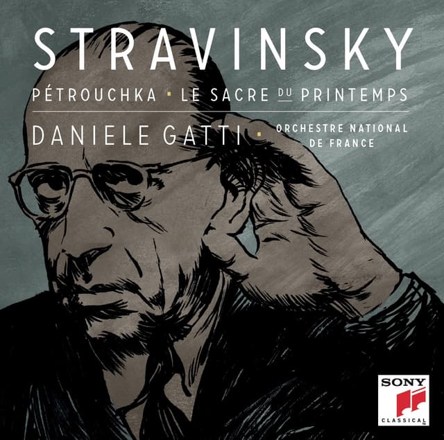 Album cover art for Stravinsky : Petrouchka - Le Sacre du Printemps