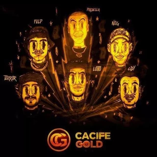 Album cover art for Cacife Gold, Vol. 1