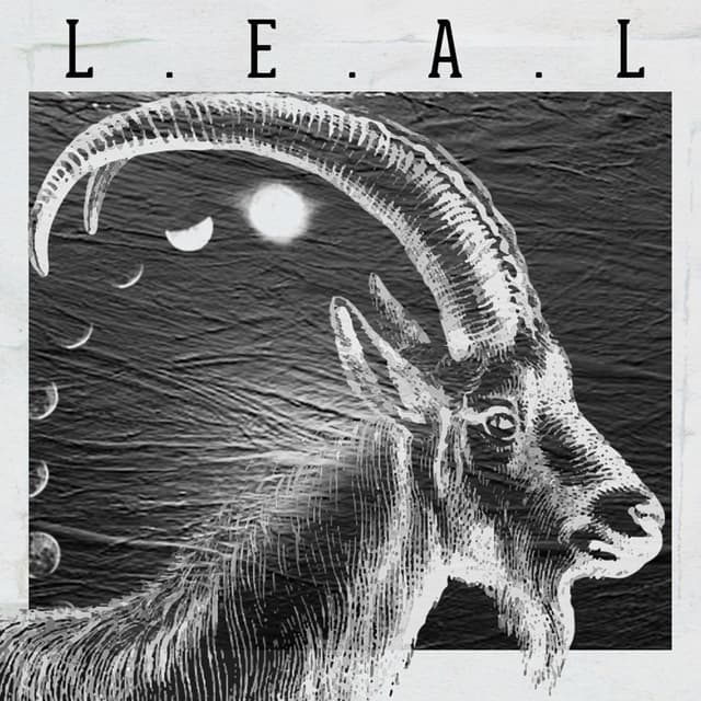 Album cover art for Leal