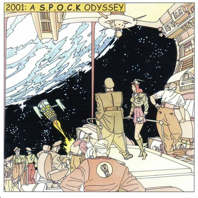 Album cover art for 2001: A S.P.O.C.K Odyssey