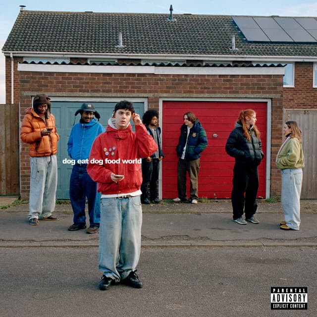 Album cover art for Dog Eat Dog Food World