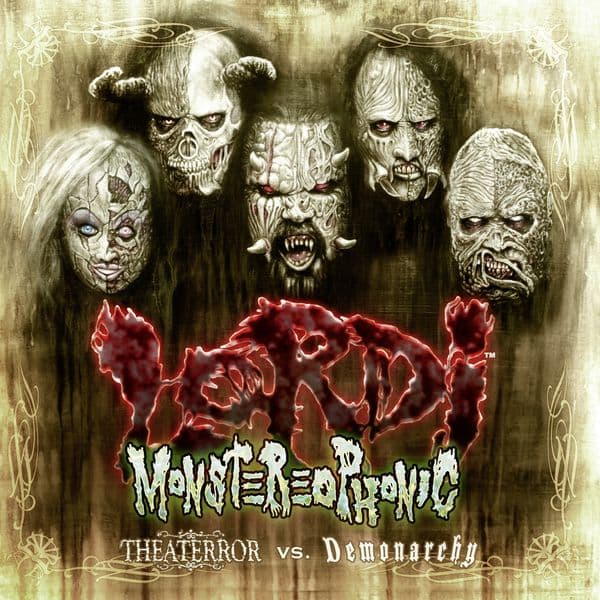 Album cover art for Monstereophonic (Theaterror vs. Demonarchy)