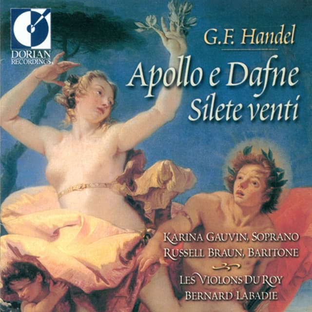 Album cover art for Apollo e Dafne - Silete Venti