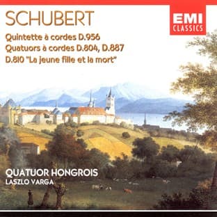 Album cover art for Quatuor 'la Jeune Fille Et La Mort'