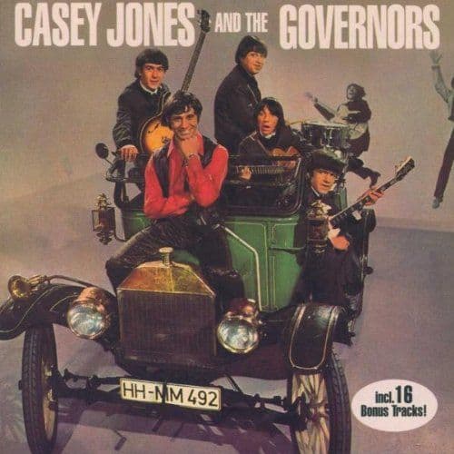 Album cover art for Casey Jones And The Governors