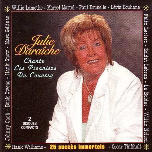 Album cover art for Chante les Pionniers du Country