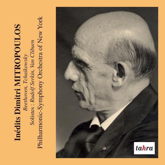 Album cover art for Dimitri Mitropoulos: Inédits