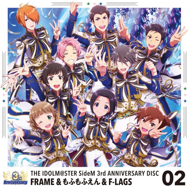 Album cover art for THE IDOLM@STER SideM 3rd ANNIVERSARY 02