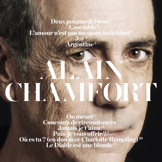 Album cover art for Alain Chamfort