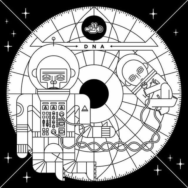 Album cover art for DNA