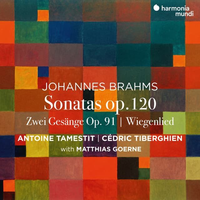 Album cover art for Brahms: Viola Sonatas, Op. 120 - Zwei Gesänge, Op. 91