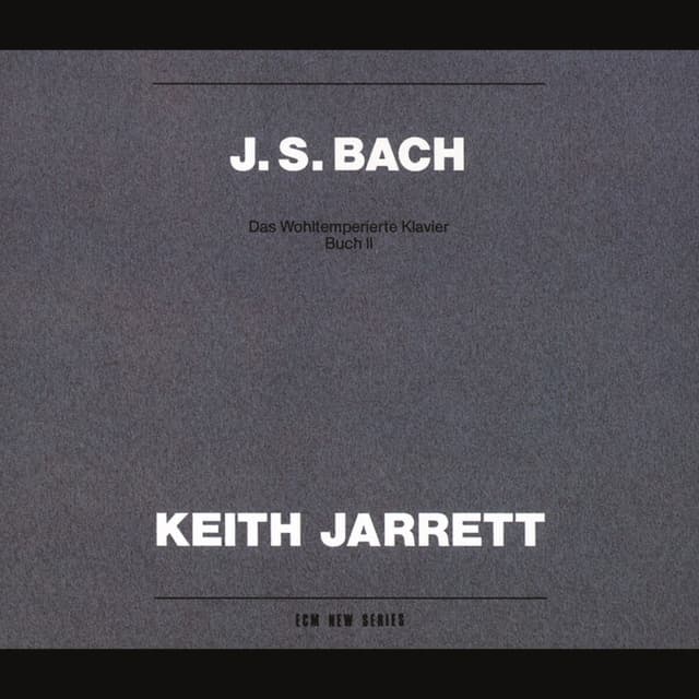 Album cover art for Bach: Das Wohltemperierte Klavier, Buch II