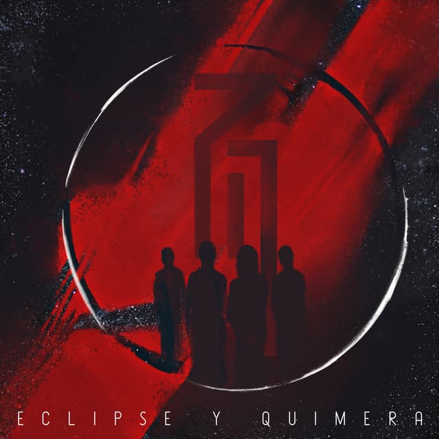 Album cover art for Eclipse y quimera
