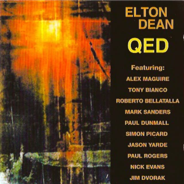 Album cover art for QED