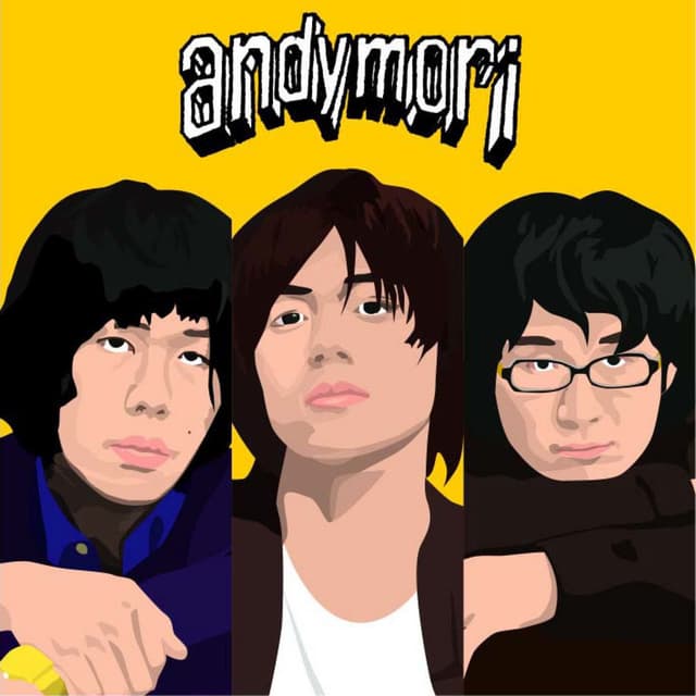 Album cover art for andymori