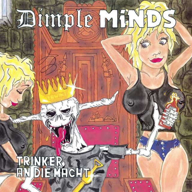 Album cover art for Trinker An Die Macht