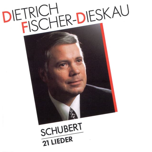 Album cover art for Schubert : 21 Leider