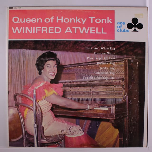 Album cover art for Queen of Honky Tonk