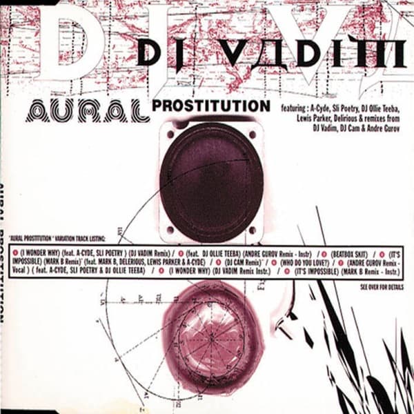 Album cover art for Aural Prostitution