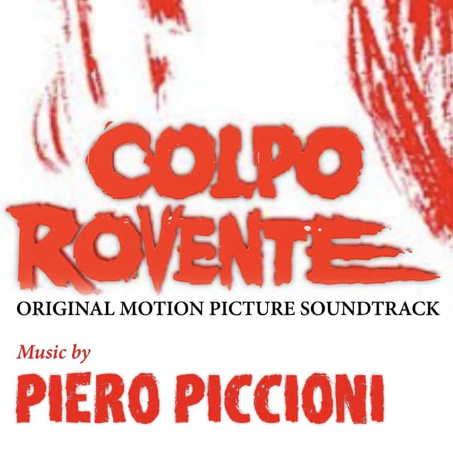 Album cover art for Colpo Rovente - Red Hot Shot (Original Motion Picture Soundtrack)