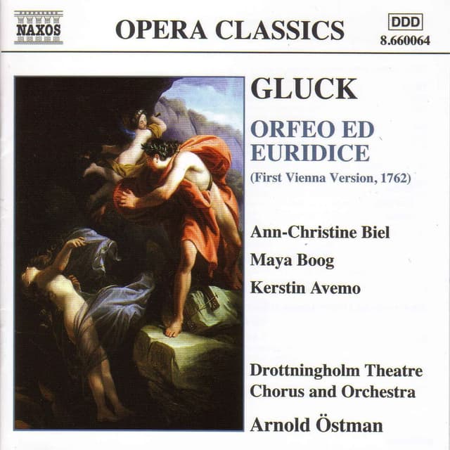 Album cover art for Gluck: Orfeo ed Euridice