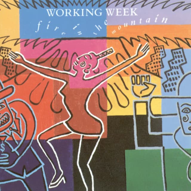 Album cover art for Fire In The Mountain