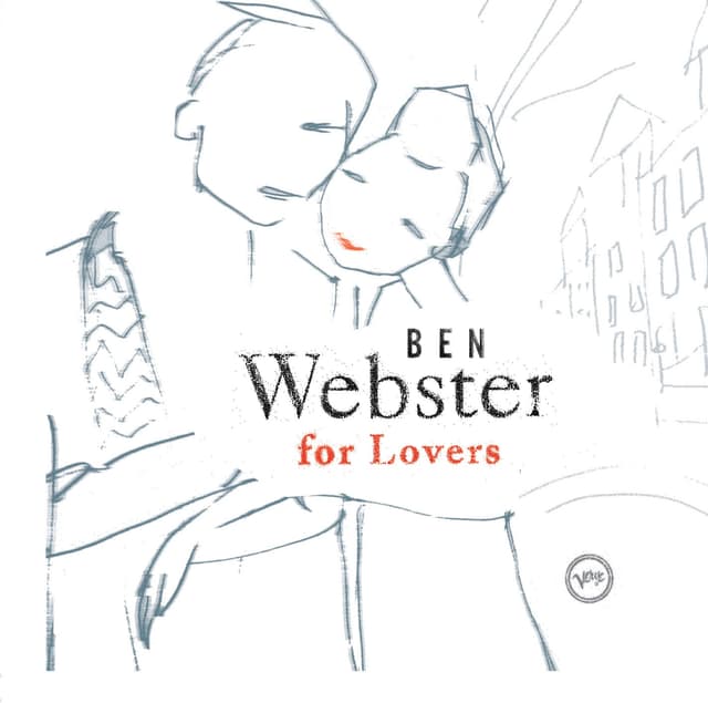 Album cover art for Ben Webster For Lovers