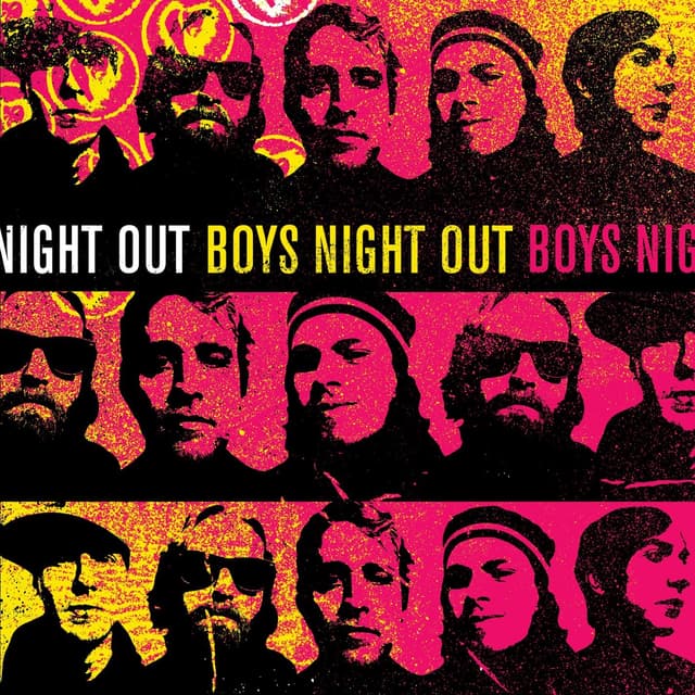 Album cover art for Boys Night Out