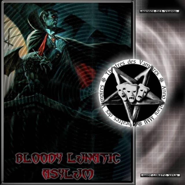 Album cover art for Bloody Lunatic Asylum