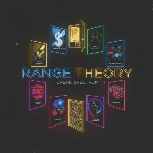 Album cover art for Range Theory