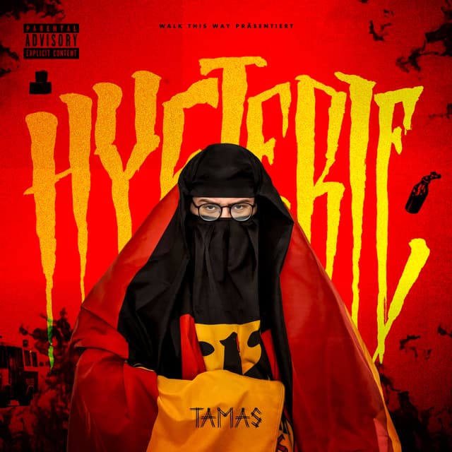 Album cover art for Hysterie