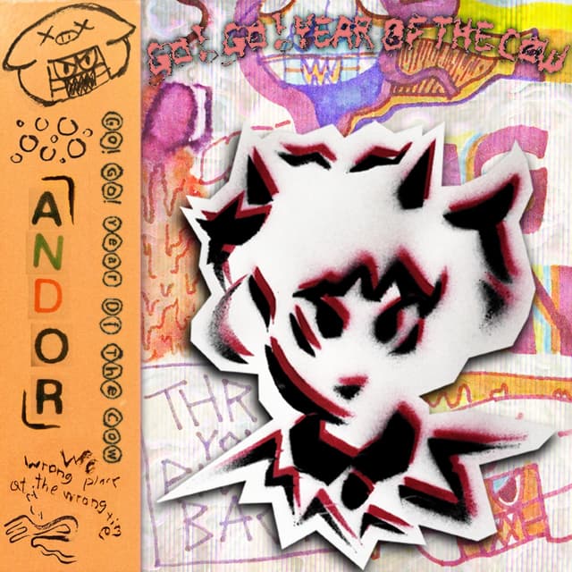 Album cover art for Go! Go! Year of The Cow