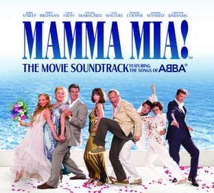 Album cover art for Mamma Mia! The Movie Soundtrack