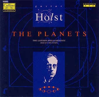 Album cover art for Holst: The Planets