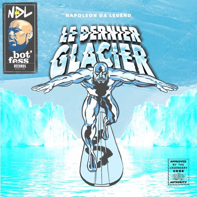 Album cover art for Le Dernier Glacier