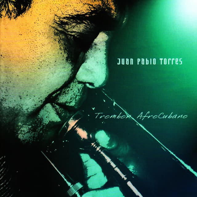 Album cover art for Trombon AfroCubano