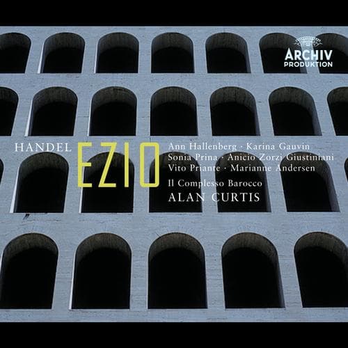 Album cover art for Handel : Ezio