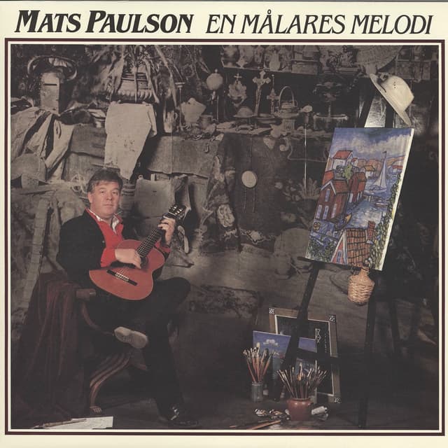 Album cover art for En målares melodi