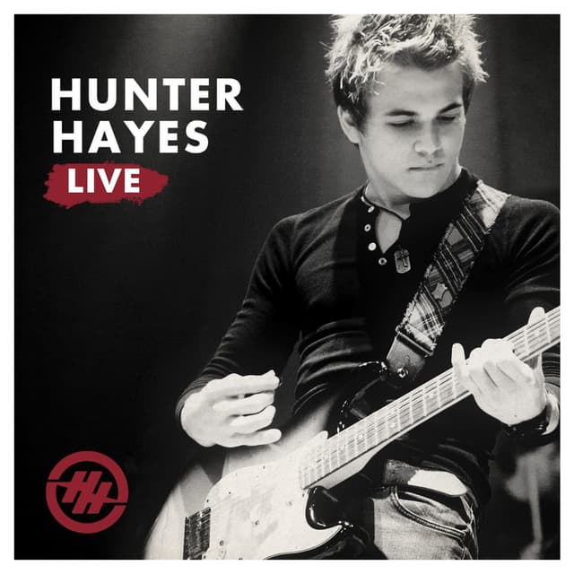 Album cover art for Hunter Hayes Live