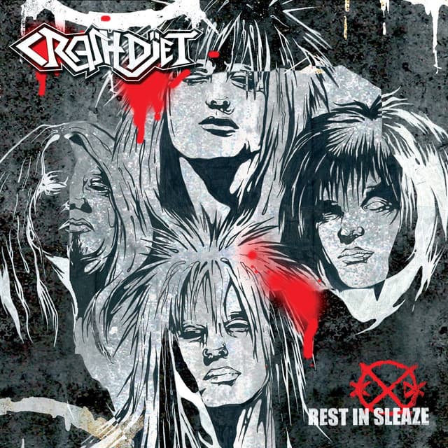 Album cover art for Rest in Sleaze