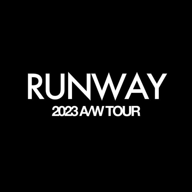 Album cover art for 2023 A/W TOUR "RUNWAY"