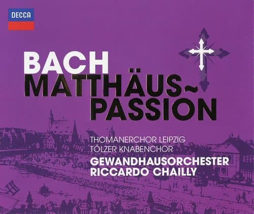 Album cover art for Bach: St. Matthew Passion
